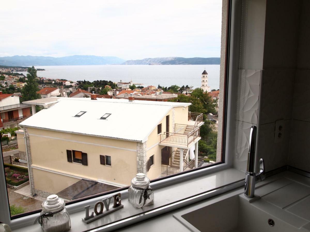 Panoramic View Apartments Crikvenica Ev Station Available Luaran gambar