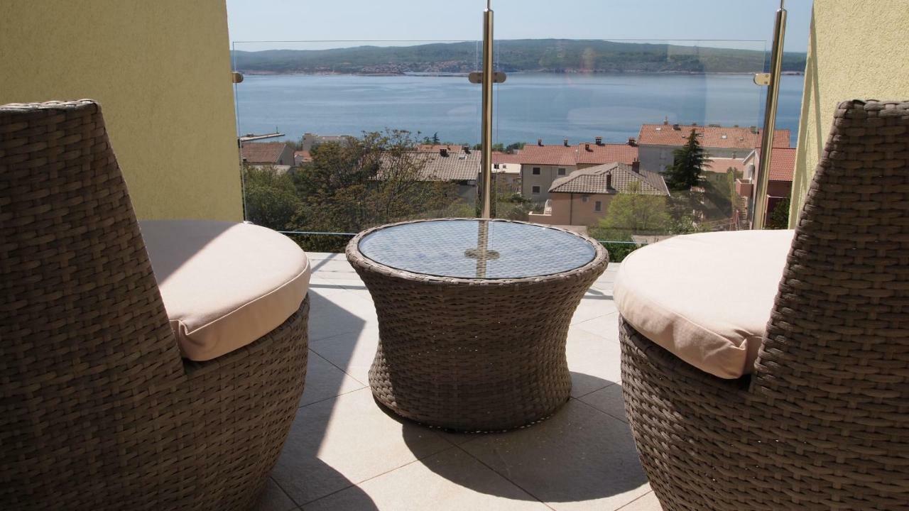 Panoramic View Apartments Crikvenica Ev Station Available Luaran gambar
